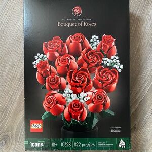 Lego Botanical Bouquet of Roses New